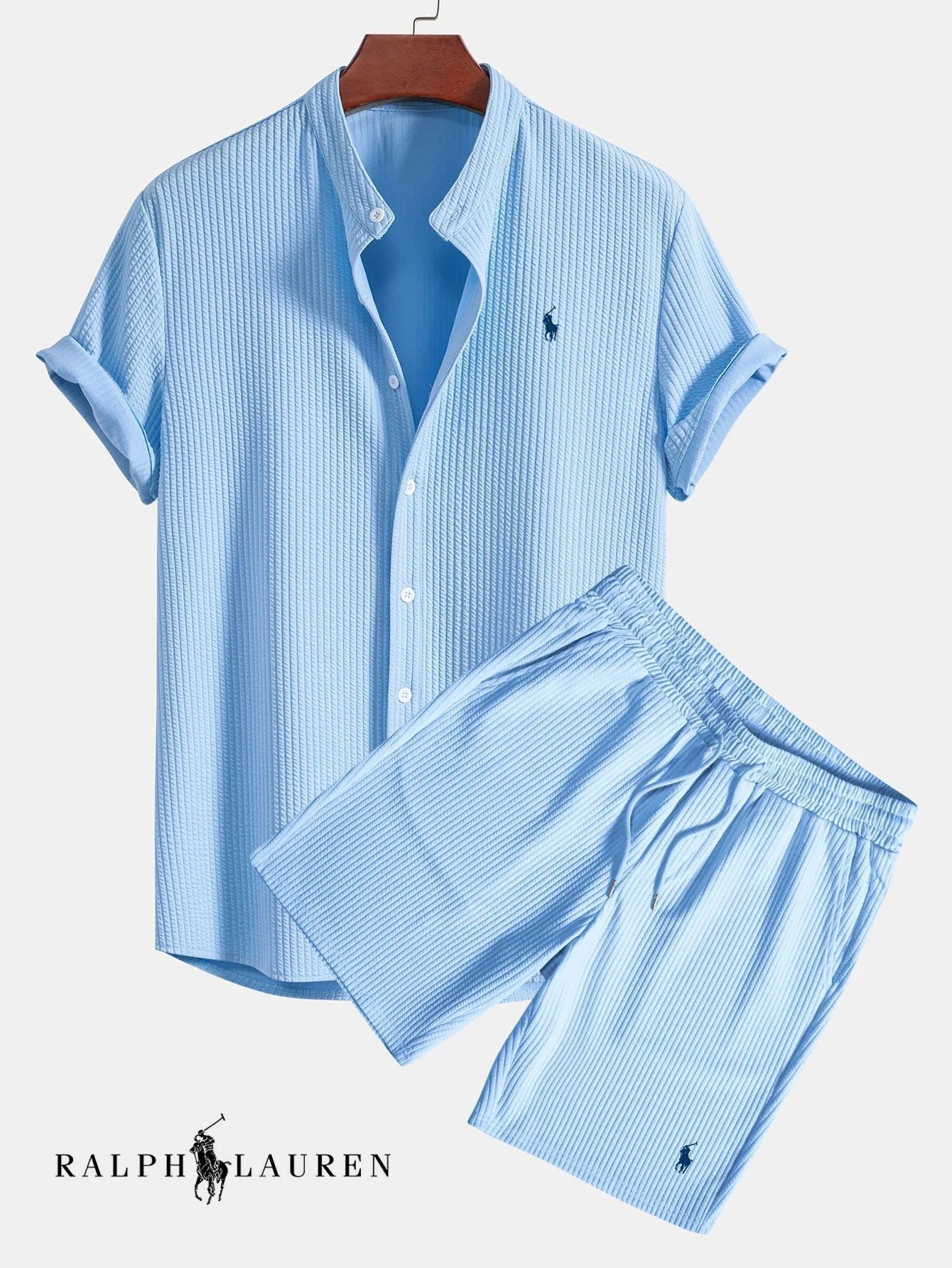 RL | Conjunto completo con camisa de cuello